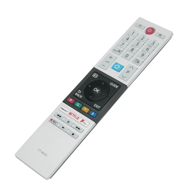 New CT-8533 Replacement for TOSHIBA 2018/2019 TV Models with Netflix Fplay Remote Control 2863DB 3862DB 3863DB 3863DB