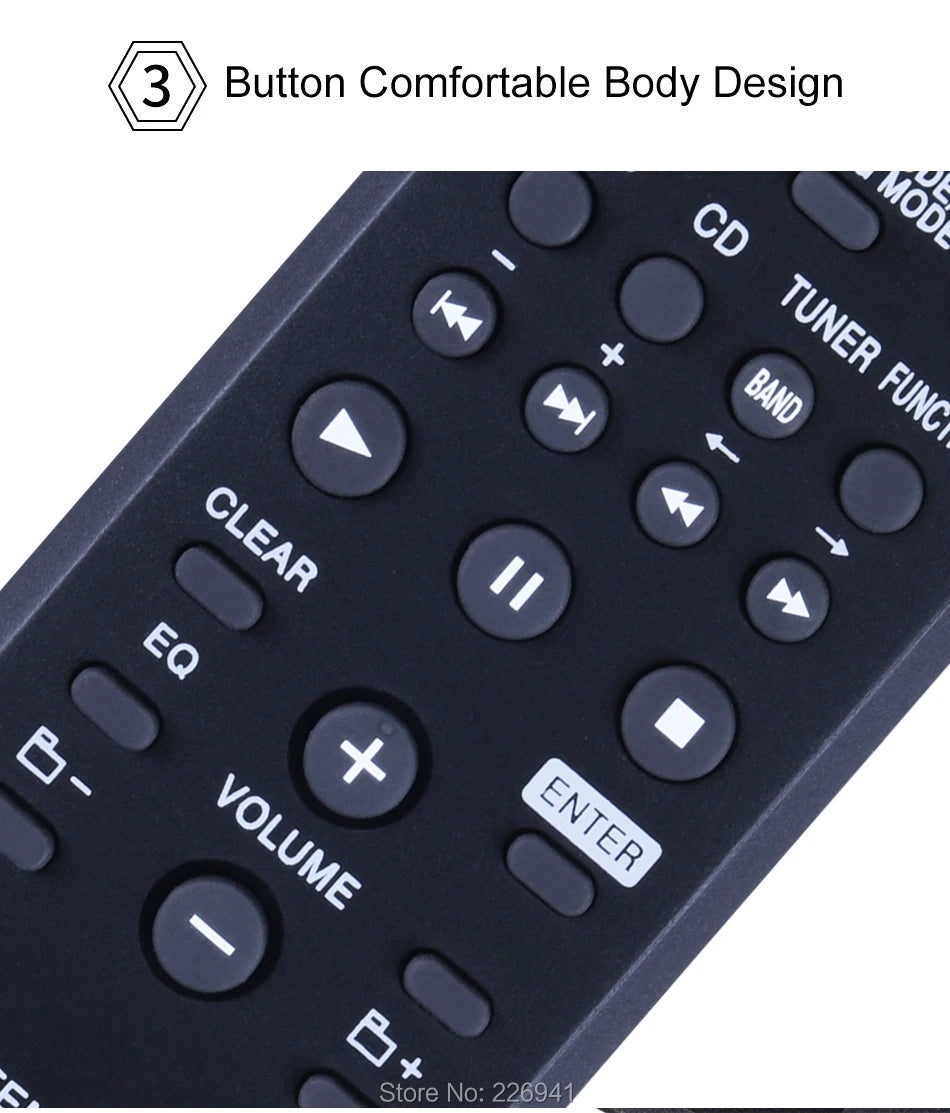 RM-SCU37B remote control use for sony audio system FST-SH2000 LBT-SH2000 HCD-SH2000