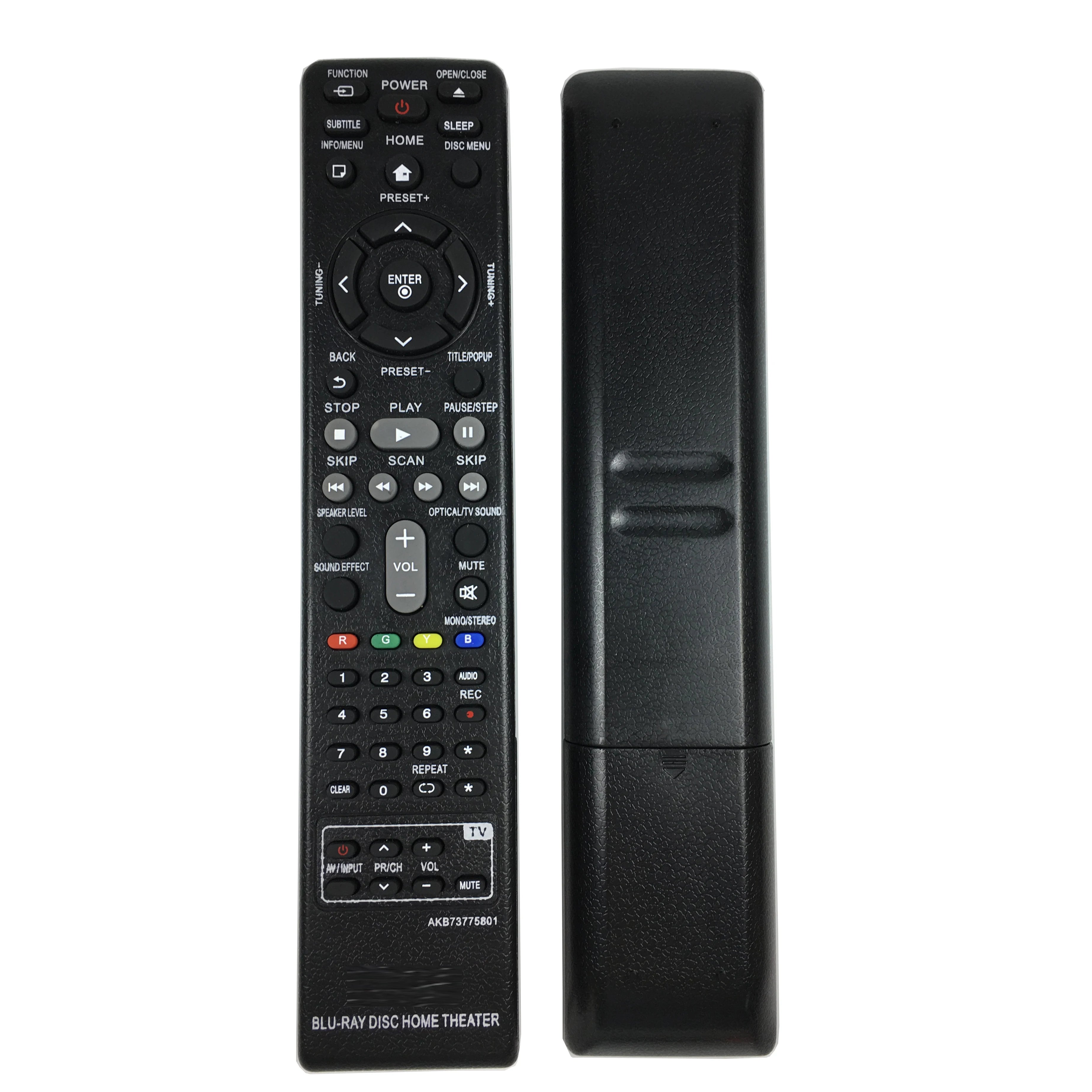 Replacement Remote Control for LG Blu-ray Disc Players & Home Theaters - Compatible with Models: AKB73775801, AKB73775804, AKB73315302, BH5140, BH5140S, BDH9000, HB806TM, LHB675