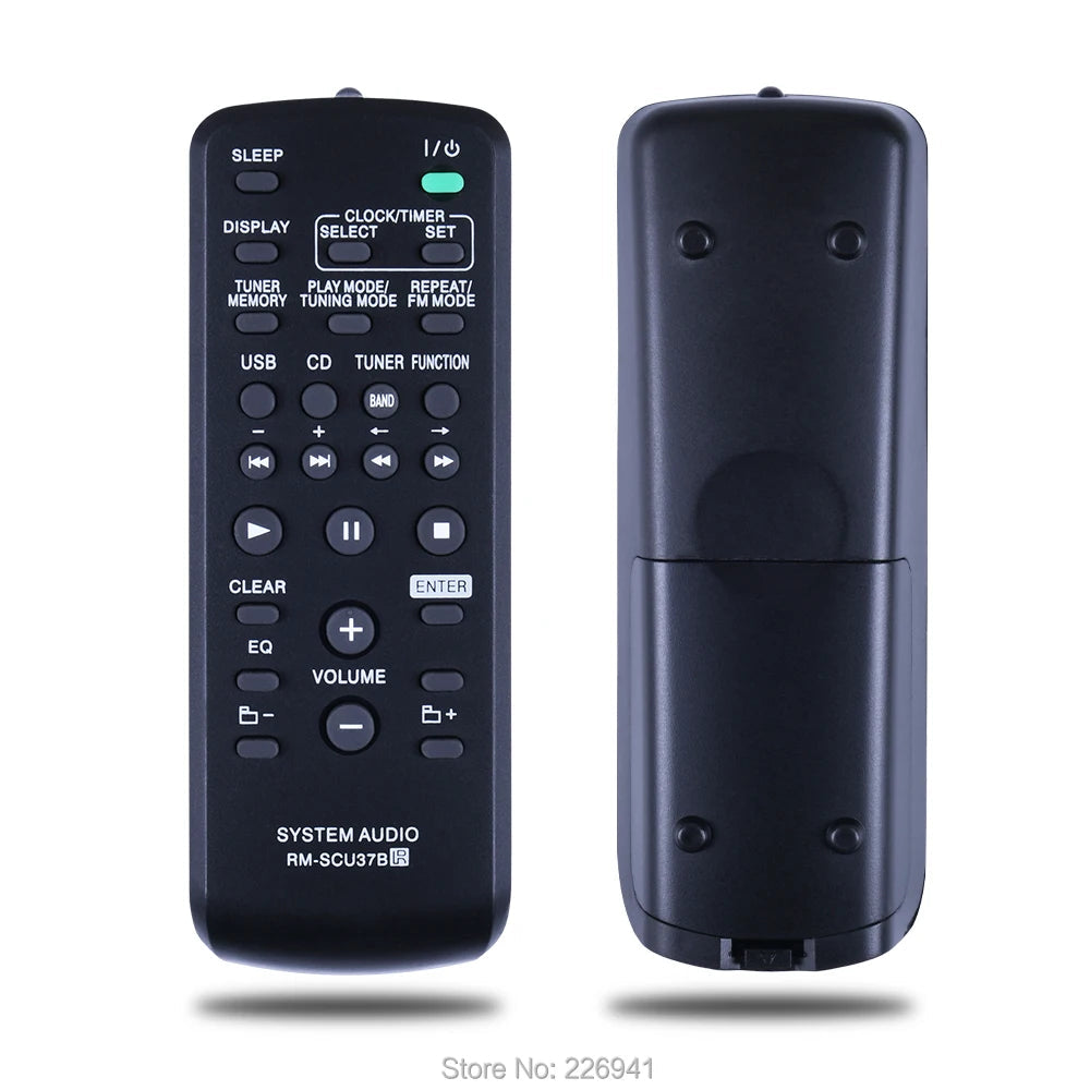 RM-SCU37B remote control use for sony audio system FST-SH2000 LBT-SH2000 HCD-SH2000