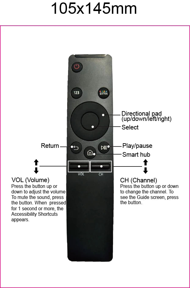 Universal BN59 Television Remote Control for Samsung Smart TV BN59-01259E BN59-01259B BN59-01260A -01265A -01266A -01241A TM1640