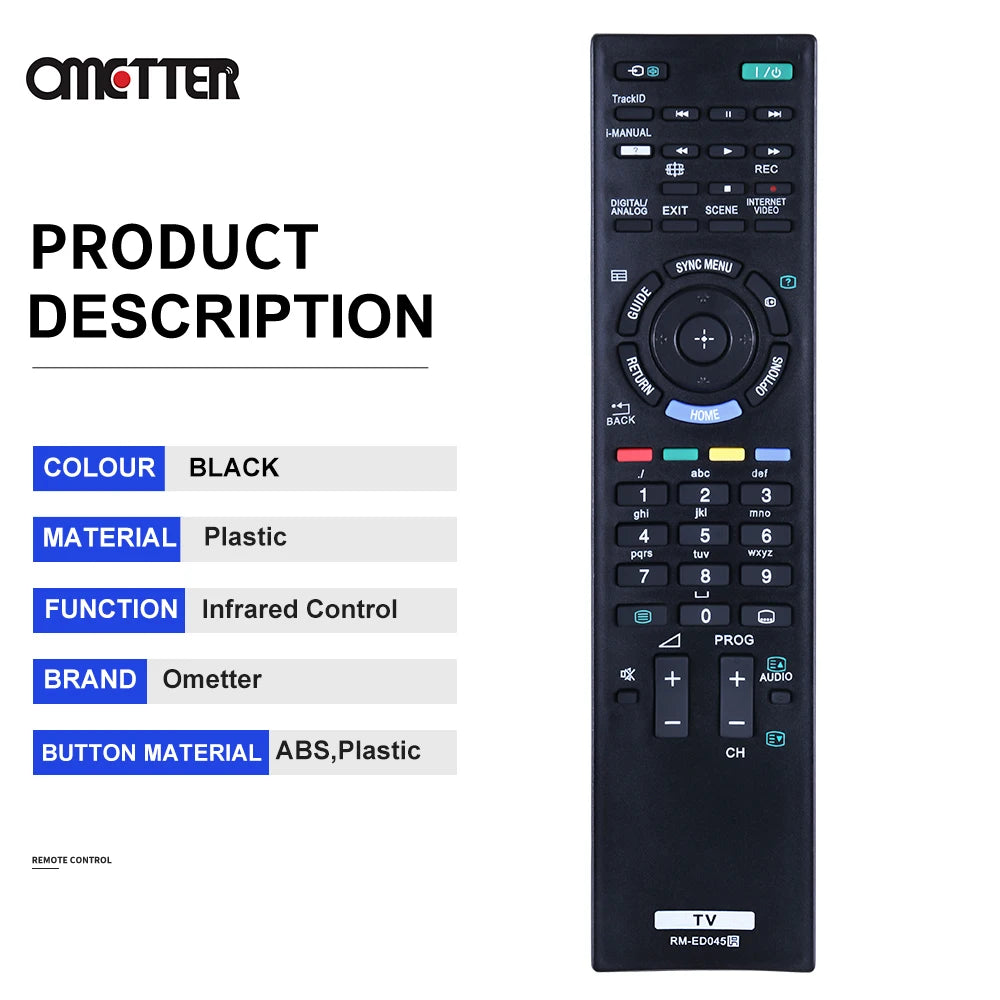 New Suitable for Sony TV Remote Control RM-ED061 RM-ED044 RM-ED047 RM-ED045