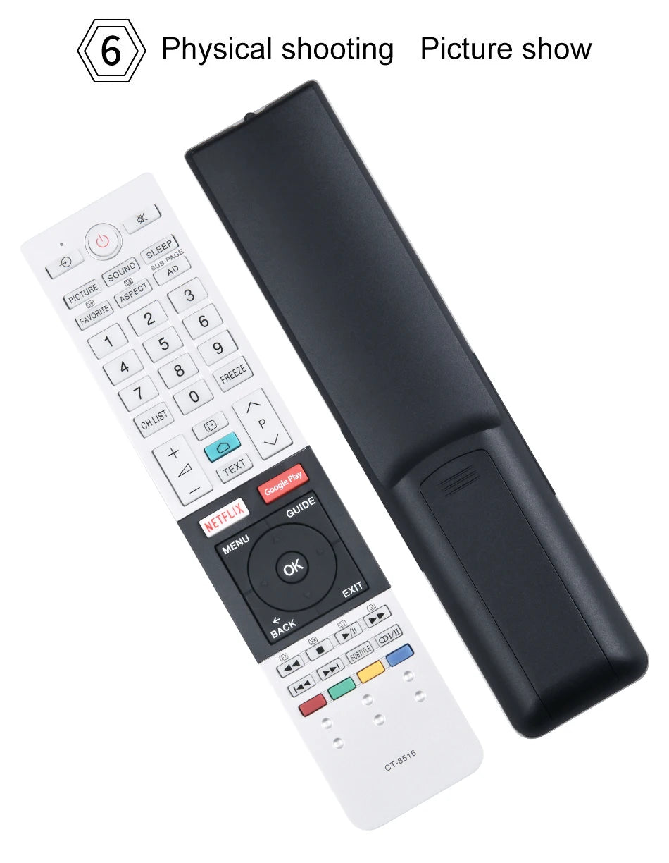 Toshiba TV 3D Remote control CT-8516 original model 49U7750VE 55u7750 65u7750vn 75u7750 49u7750 43u7750ve