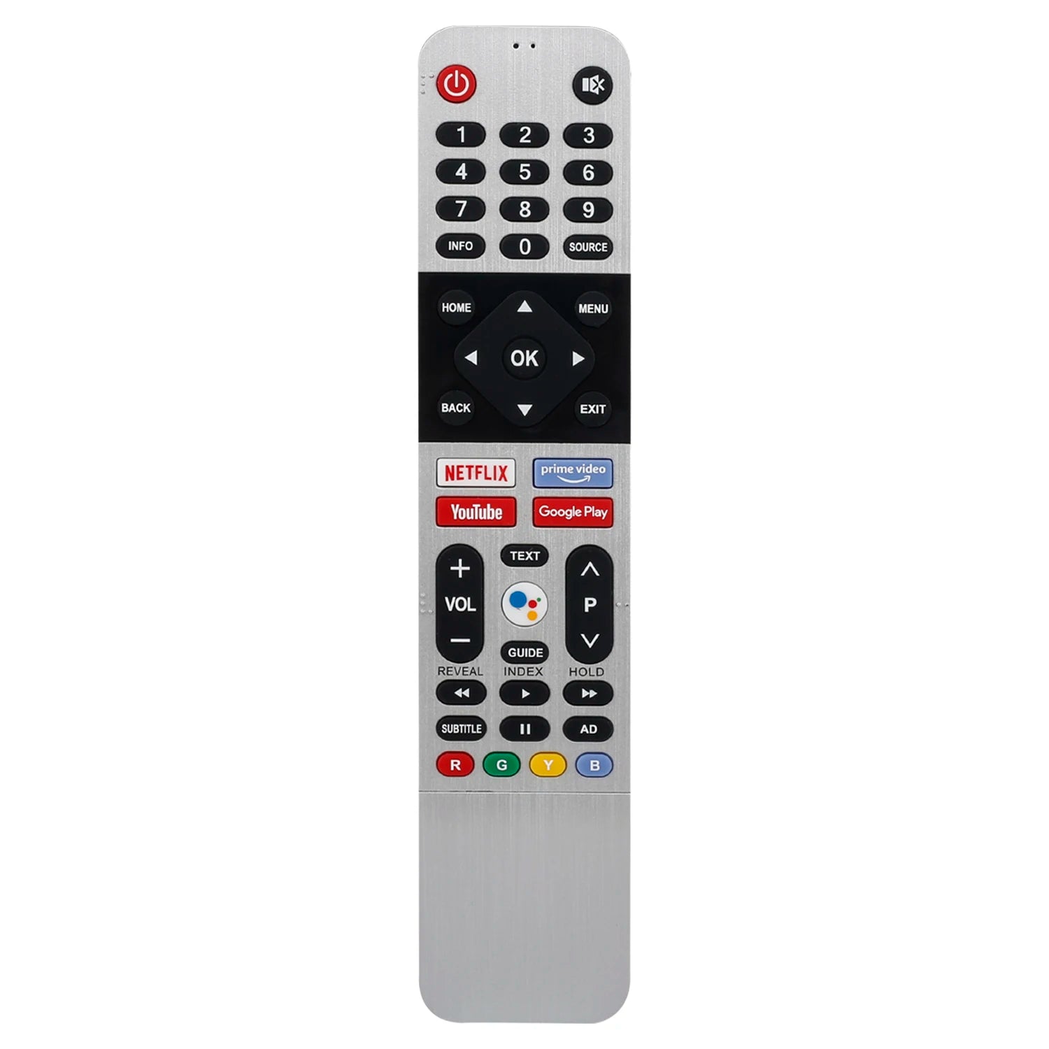 Remote Control Use for Skyworth Panasonic Toshiba Kogan Smart LED TV 539C-268935-W000 539C-268920-W010 TB500 No Voice Function