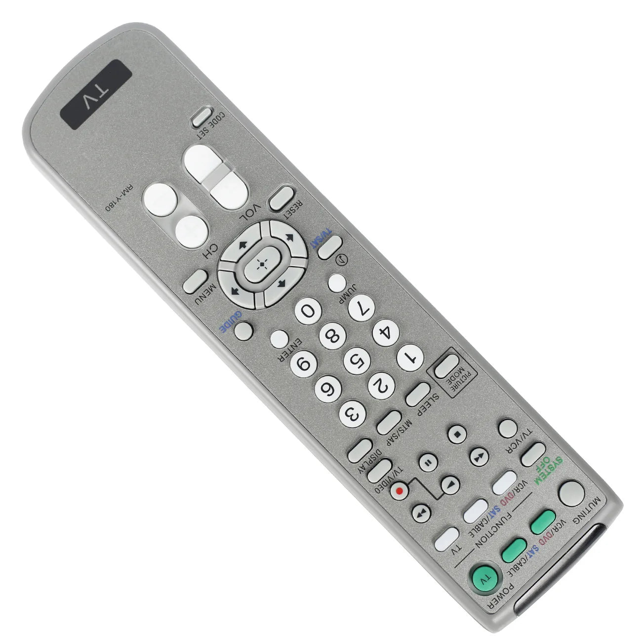 Remote control RM-Y180 is suitable for Sony TV VCR DVD universal KV-20FV300 29FS120