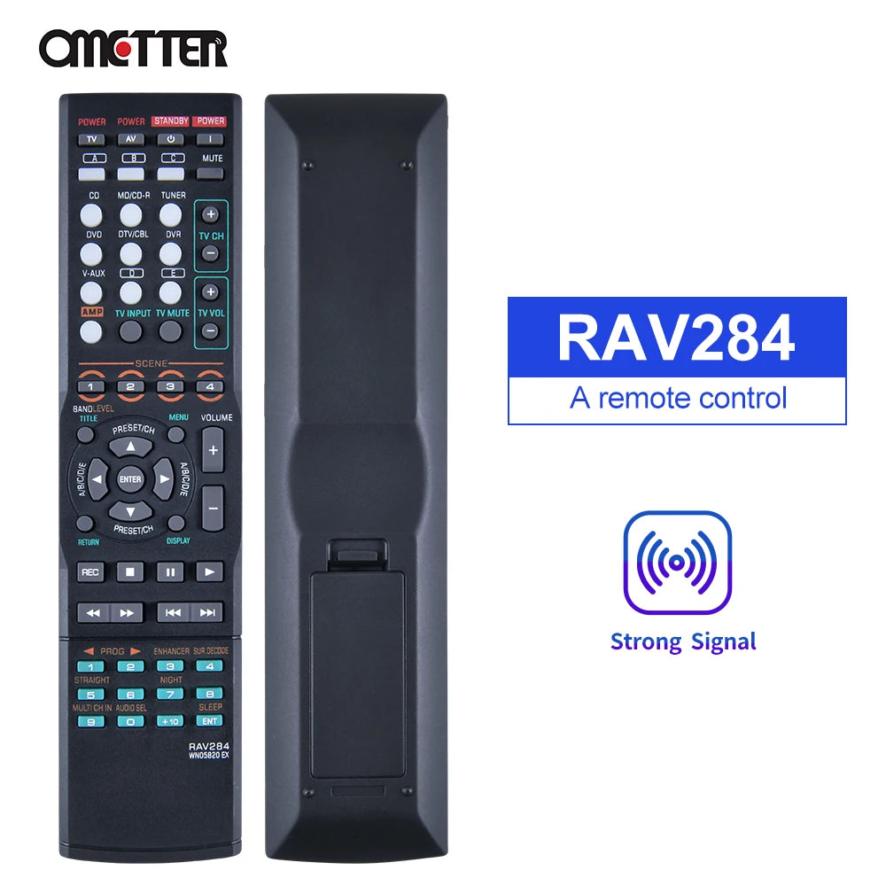 RAV284 WN05820 EX RAV315 WN22730 EU for Yamaha Remote Control AV Receiver RX-V363 RX-V363-B RX-V365