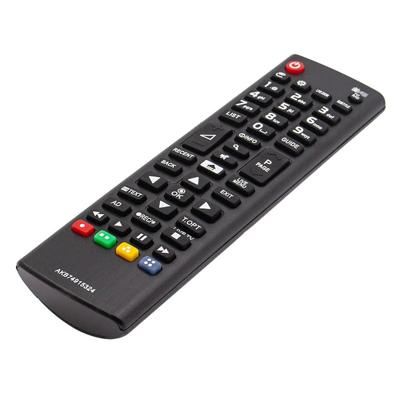 ABS Replacement 433MHz Smart Remote Control for LG LED/LCD TVs - Compatible with Models: AKB74915305, AKB74915324, AKB75095307, AKB75095308