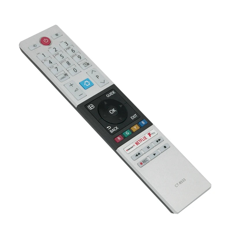 New CT-8533 Replacement for TOSHIBA 2018/2019 TV Models with Netflix Fplay Remote Control 2863DB 3862DB 3863DB 3863DB