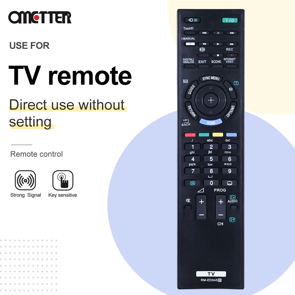 New Suitable for Sony TV Remote Control RM-ED061 RM-ED044 RM-ED047 RM-ED045