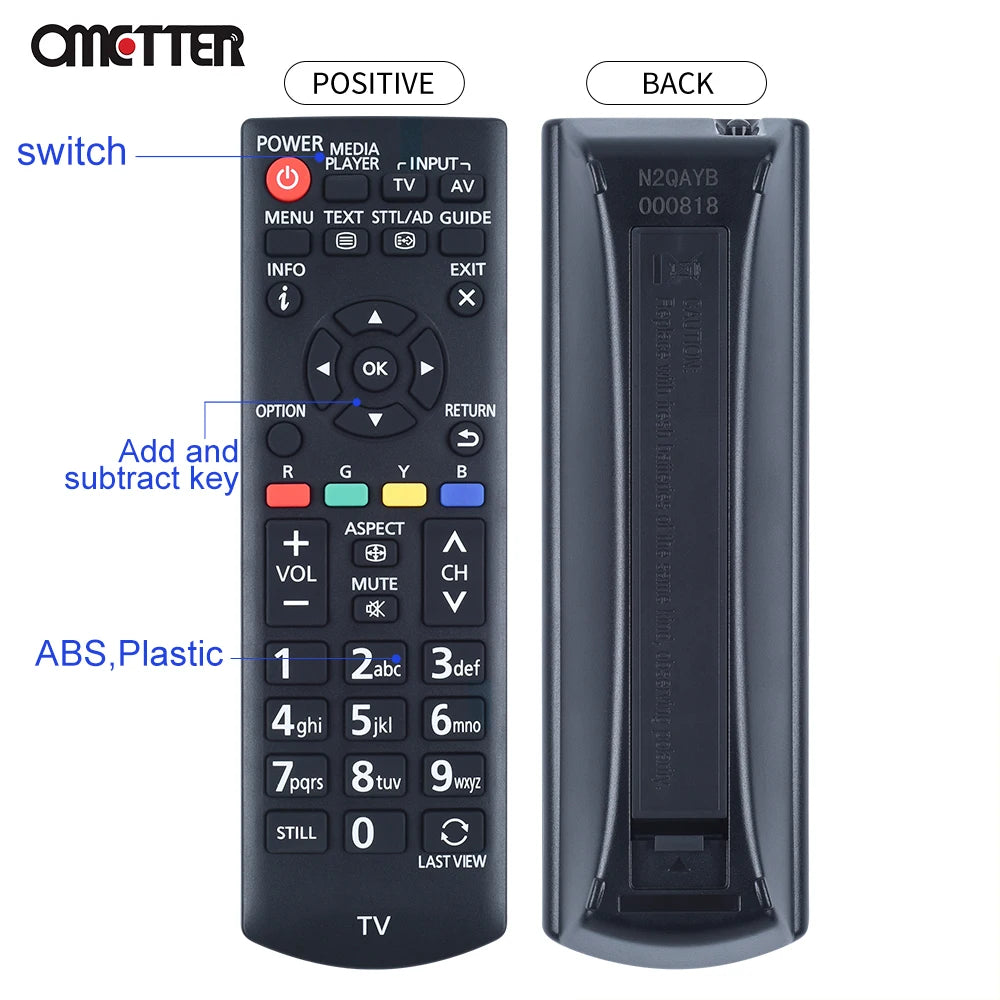 Original N2QAYB000823 N2QAYB000818 For Panasonic TV Remote control TH-39A400X TH-42A400G 400A TH-42A400K TH50A430A 42A408K