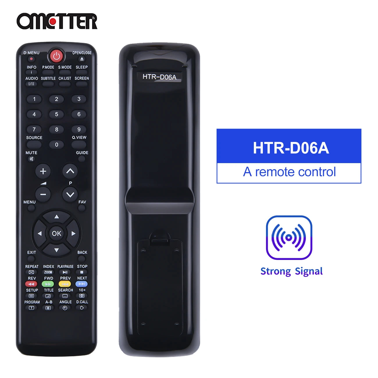 HTR-D06A for Haier TV Remote Control LE22G610CF LE24G610CF LE29C810CF LET32C800HF LET39C800 LET50C800HF