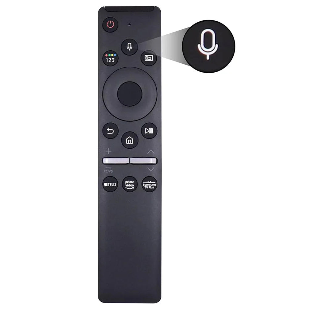 BN59-01330A / BN59-01329A Replacement Voice Remote Control for Samsung TVs Compatible with LED, QLED, UHD, SUHD, HDR, LCD, HDTV, 4K, 8K, 3D, Curved & Smart TVs