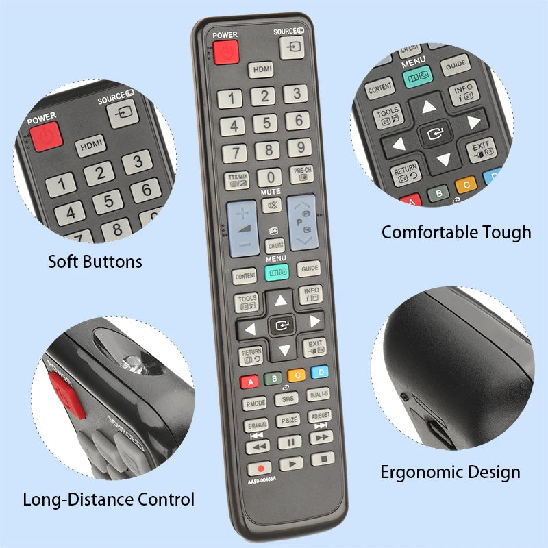 AA59-00465A Remote Control For Samsung TV UE19D4000NW UE19D4005NW UE19D4020NW UE22D5000NW UE22D5005NW UE22D5020NW UE27D5000NW