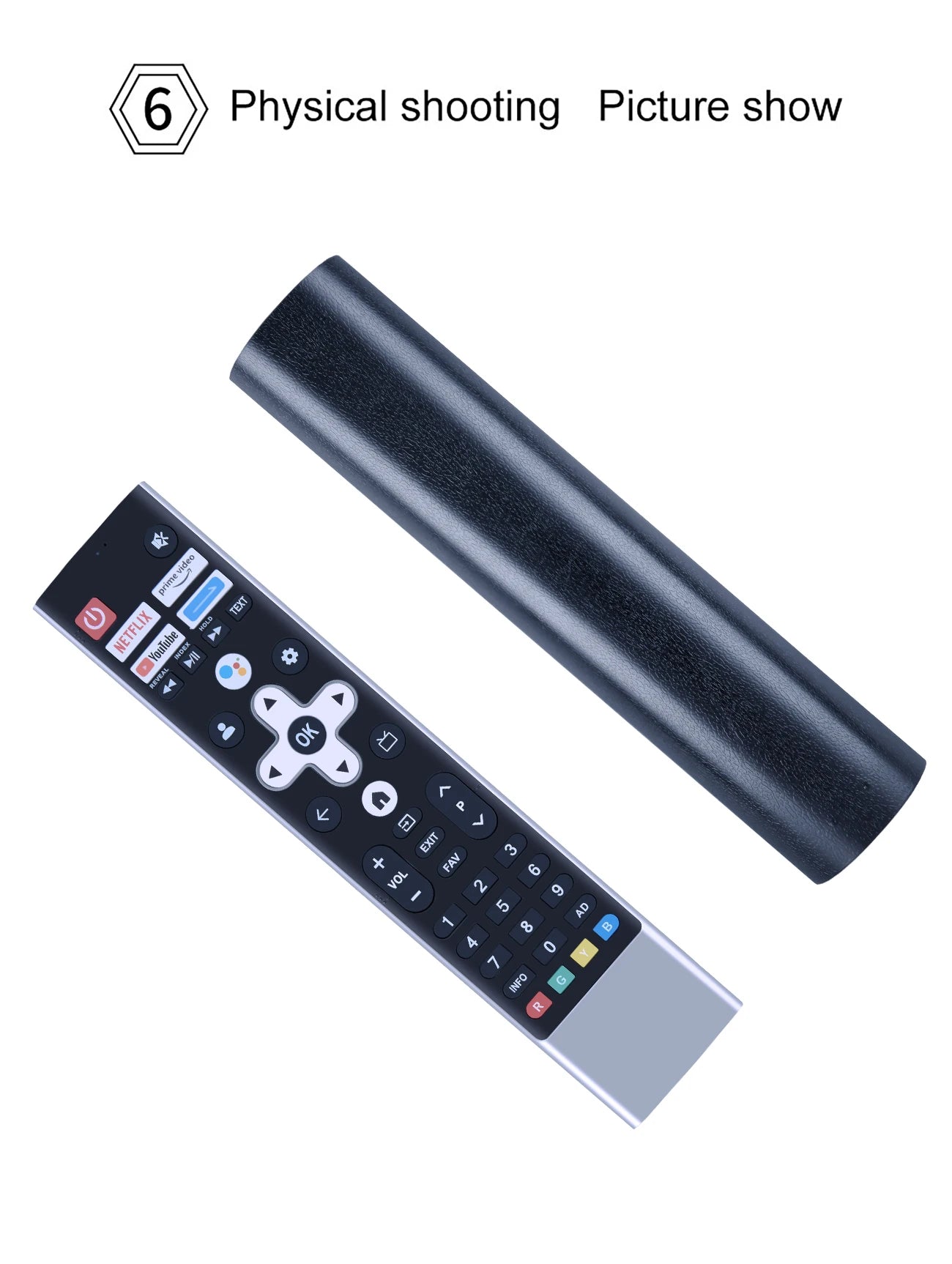 Voice Remote control for Skyworth METZ Blaupunkt 55 inches QLED TV, 55QD7020  for NEX DIGITAL GS43G GSQ50G GSQ55G GSQ65G GSQ75G