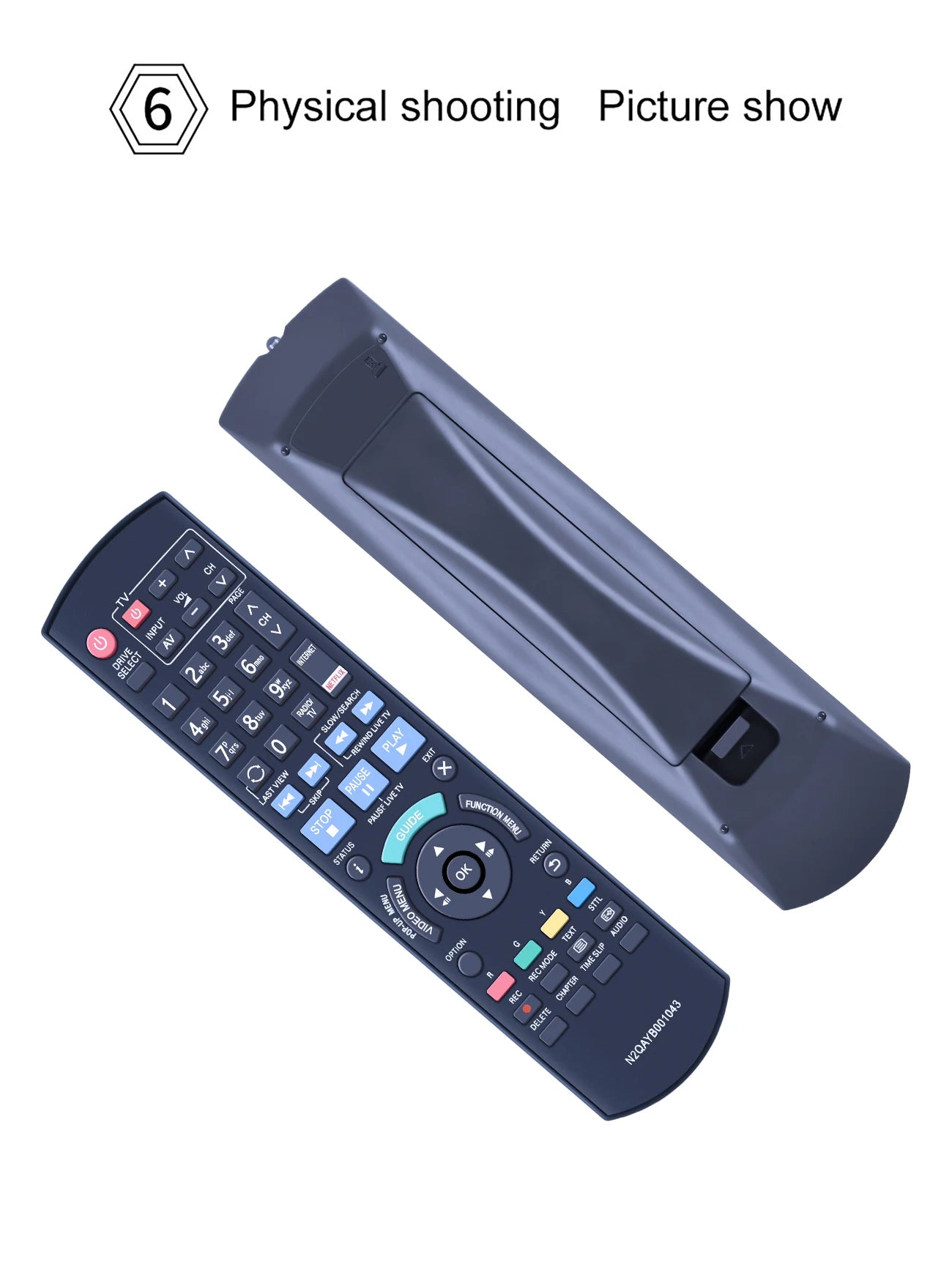 N2QAYB001043 Replace Remote for Panasonic Blu-ray Player DMR-PWT550 DMRPWT550