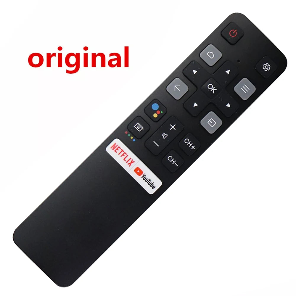 Voice Remote Control For TCL Android Smart TV RC802V FNR1 / RC802V FUR6 49P30FS 65P8S 55C715 49S6800 43P615