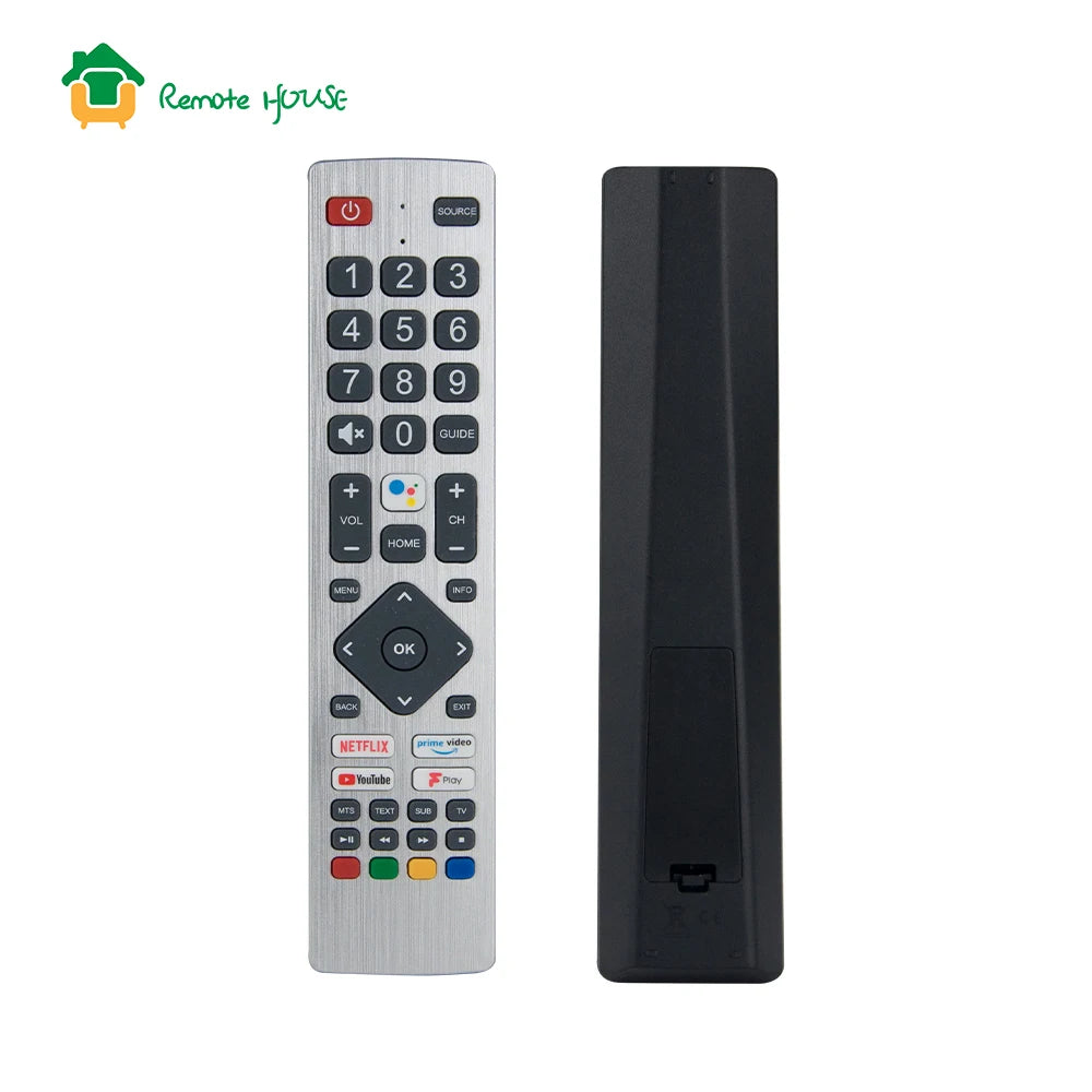 Voice TV Remote Control For Sharp AQUOS Netflix Prime YouTube F-Play Smart TV with Voice Funtion SHW/RMC/0134