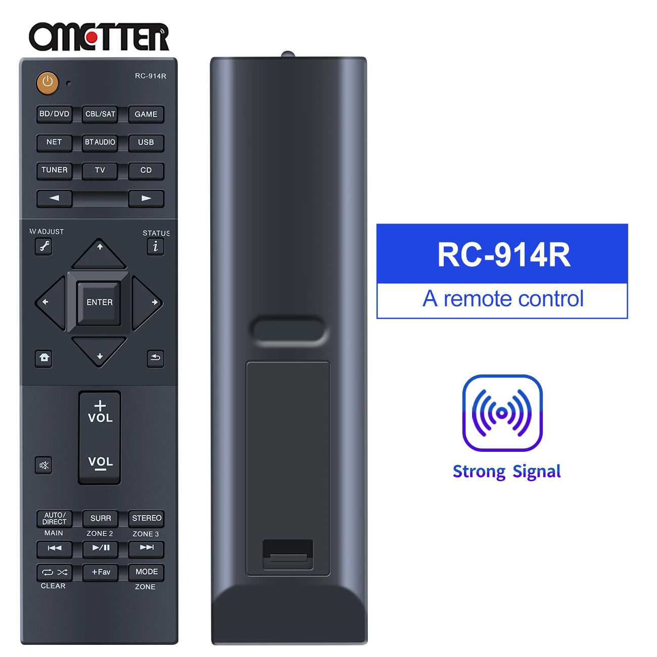 RC-914R Remote Control Applicable for Pioneer AV Receiver VSX-1131 VSX-LX301 VSX-1131B VSX-831 VSX-LX101 SC-LX502 VSX-LX302