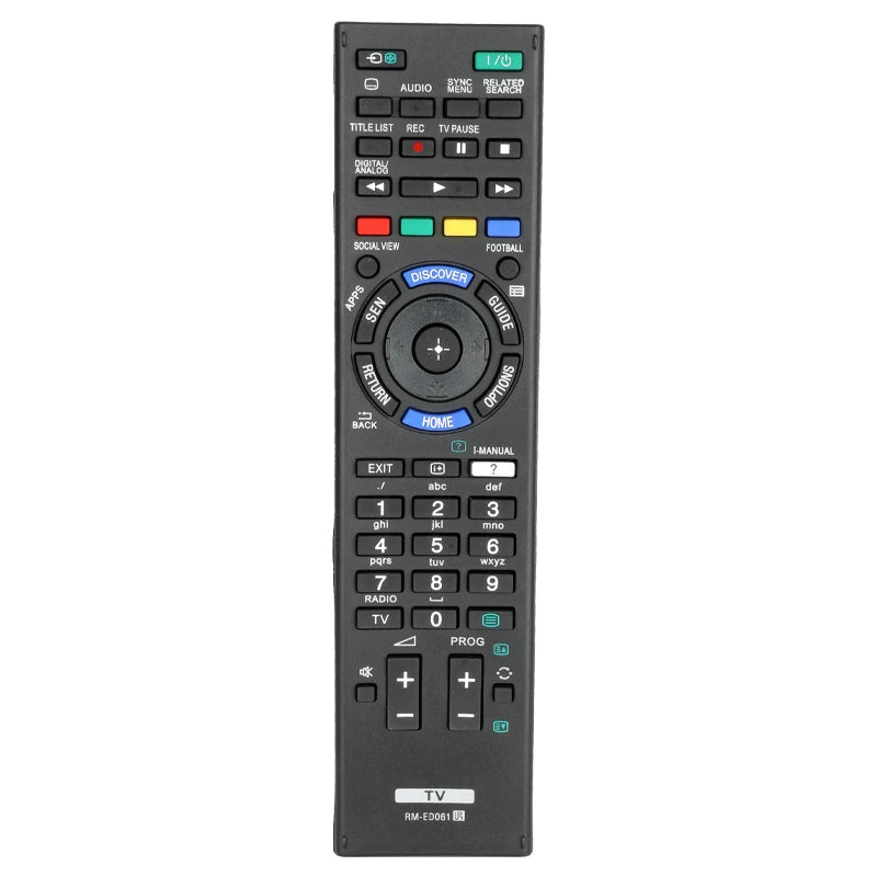 RM-ED061 Remote Control For Sony TV KD-49X8505B KD-55X8505B KD-55X9005B KD-65X8505B KD-65X9005B KD-70X8505B KD-65S9005B