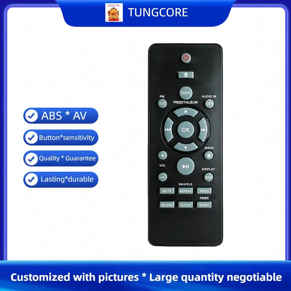 Remote Control For Philips Micro Music Audio System BTM2280 BTM2310 BTM1180 BTM2130 BTM2180 BTM2180/37  BTM2355 BTM2280/12