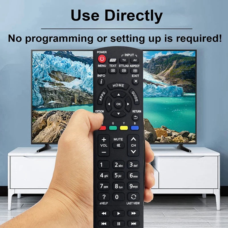 N2QAYB000933 Remote for Panasonic TV TH-60AS700A TH55AX670A TH60AS740A TH-60AS700Z TH-55AS670A TH-55AS670Z