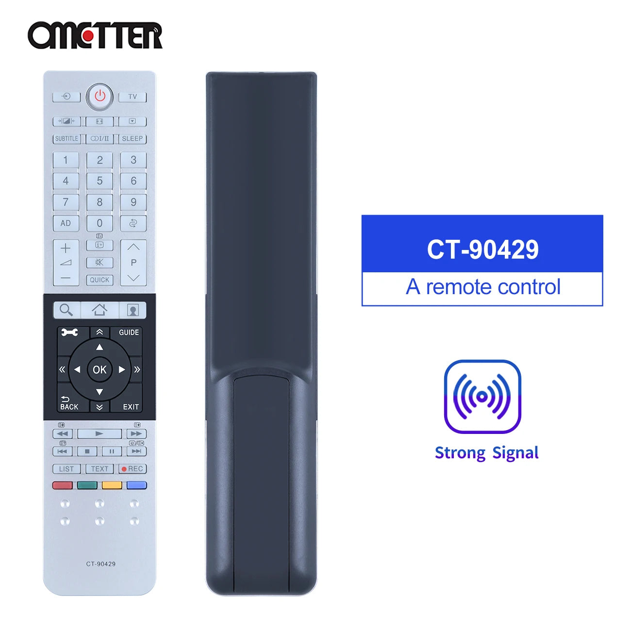 Toshiba TV Remote Control Ultra HD 4K CT-90427 CT-90428 CT 90326 CT-90430 CT-90444 CT-90429