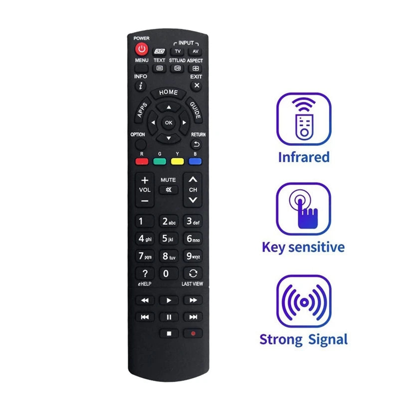 N2QAYB000933 Remote for Panasonic TV TH-60AS700A TH55AX670A TH60AS740A TH-60AS700Z TH-55AS670A TH-55AS670Z