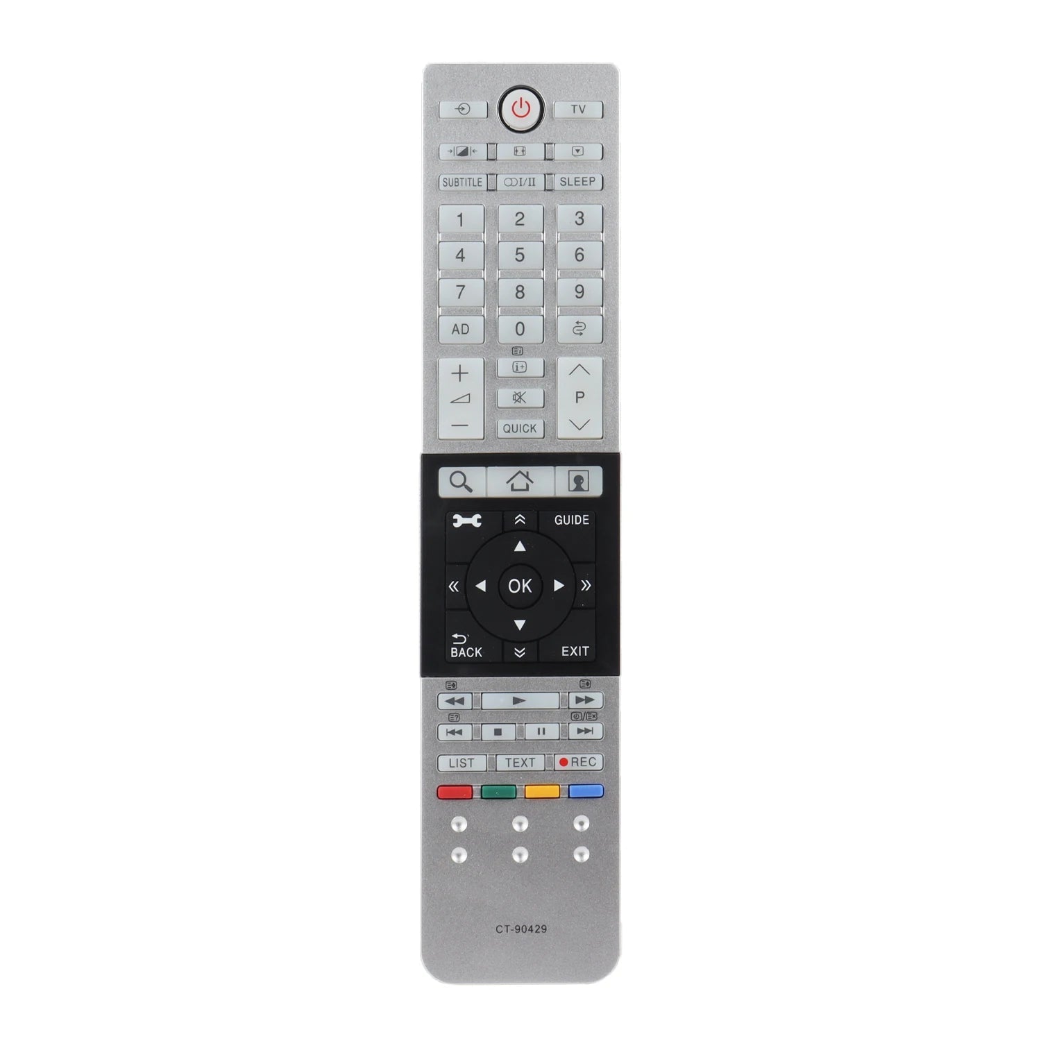 Toshiba Remote Control    4K Ultra HD TV  CT90429 CT90430 CT90427 CT90428