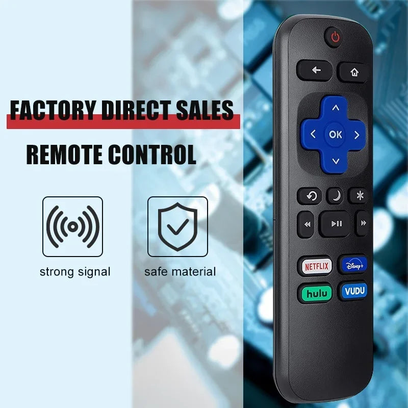 YP Compatible with Hisense/TCL/Sharp/RCA/Westinghouse and All Onn Roku TV Models  IR Remote Control Replacement  Smart Home