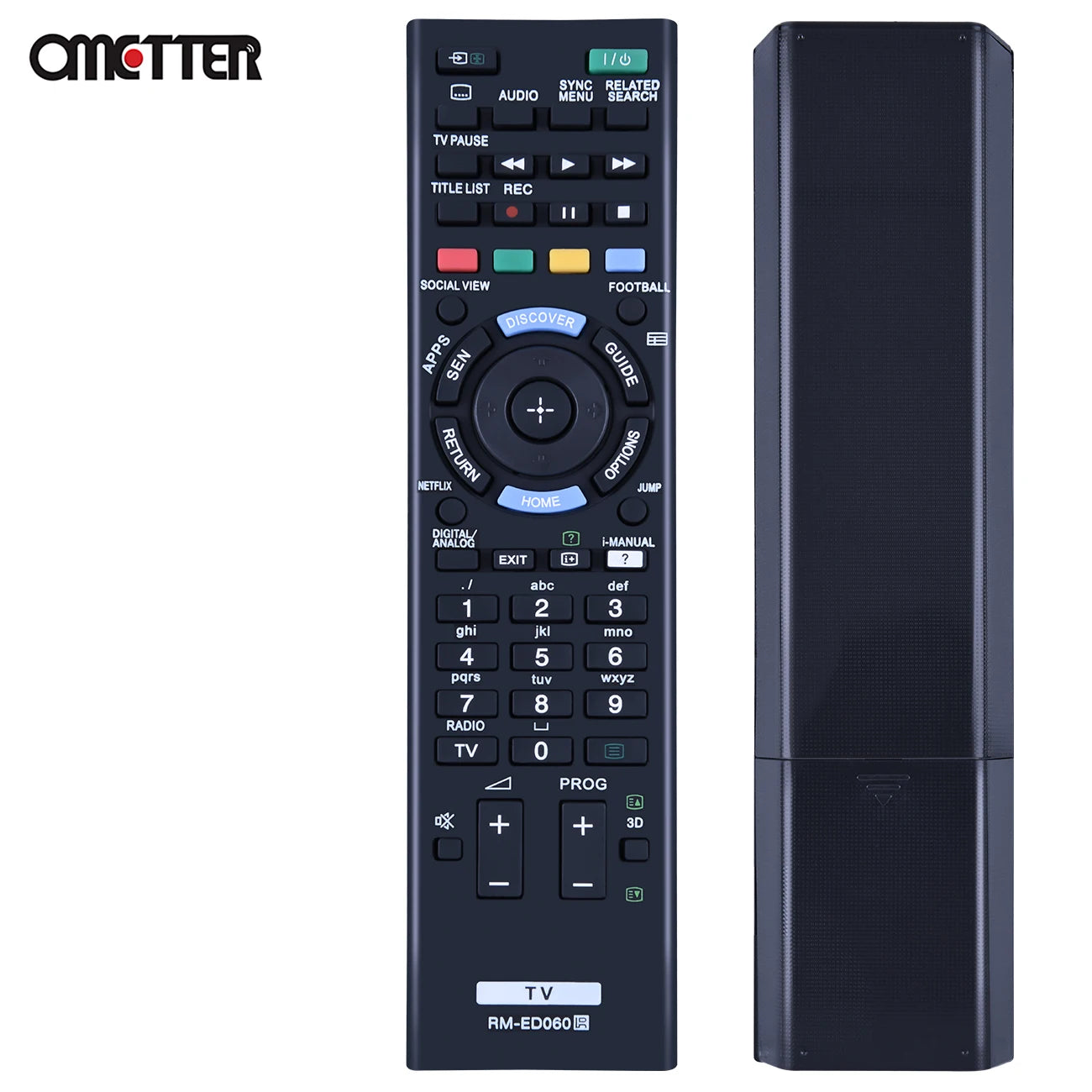 NEW RM-ED060 for Sony TV Remote Control KDL-42W815B KDL-42W817B KDL-42W828B