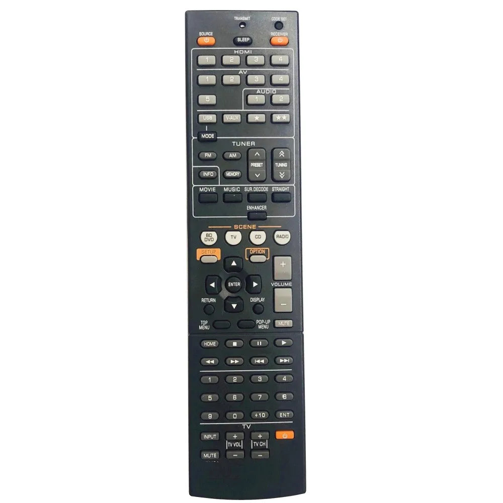 Remote Control for Yamaha Digital Home Theater Receiver RX-465BL RAV331 WT92670 RAV332 HTR-3064BL