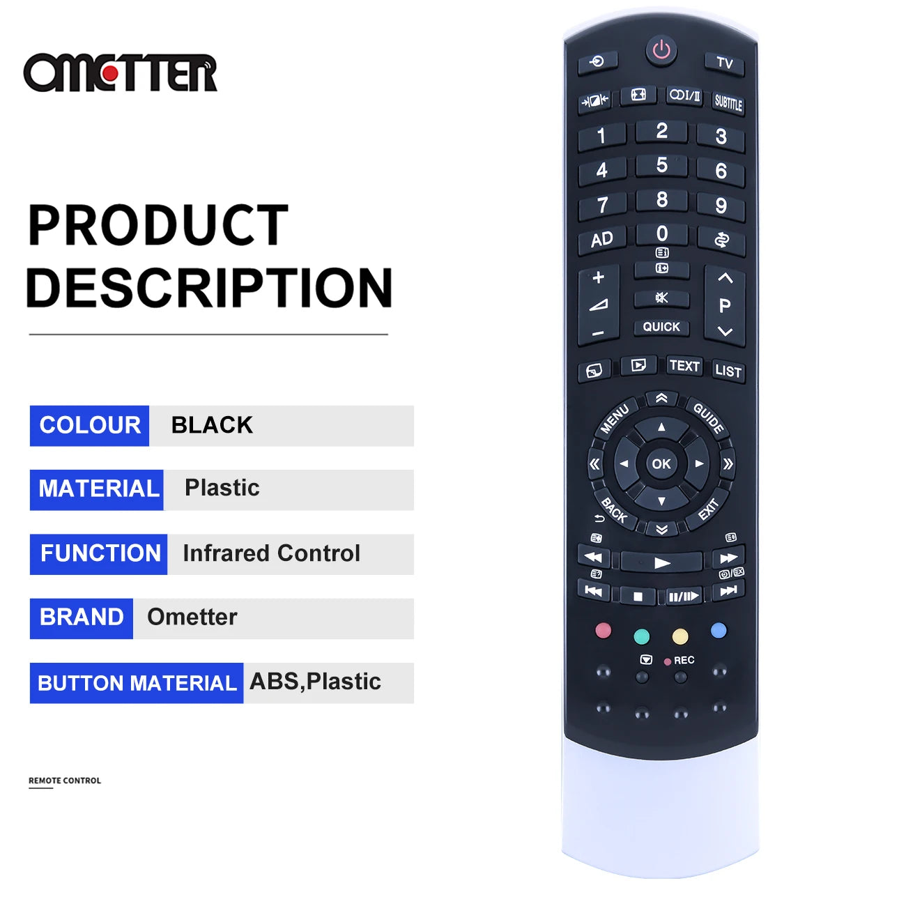 Toshiba Smart TV Remote Control CT-90366 CT-90404 CT-90405 CT-90368 CT-90369 CT-90395 CT-90408 90367 90388 32RL953 40TL938