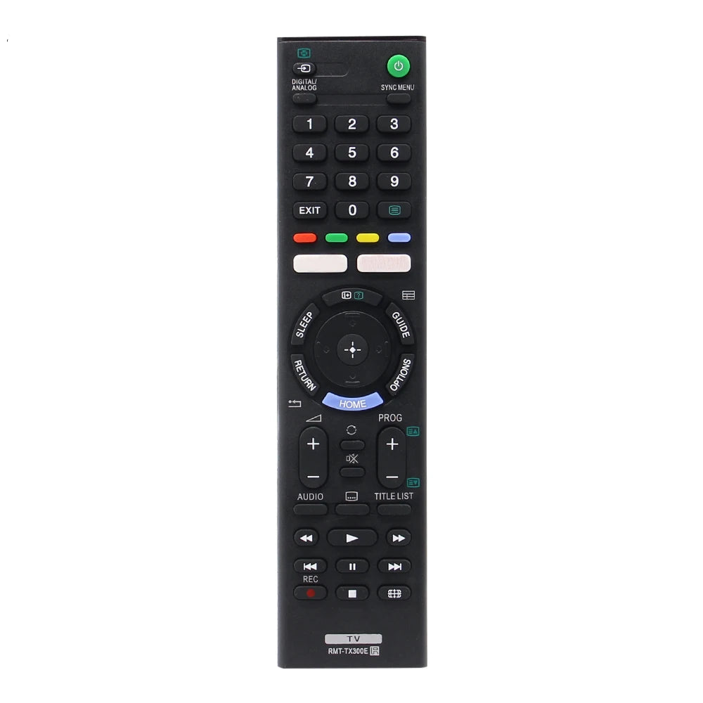 RMT-TX300E Remote Control for Sony Led Smart TV LCD for Youtube/Netflix Button SAEP KD-55XE8505,KD43X8500F,RMT-TX300P,KD65X7