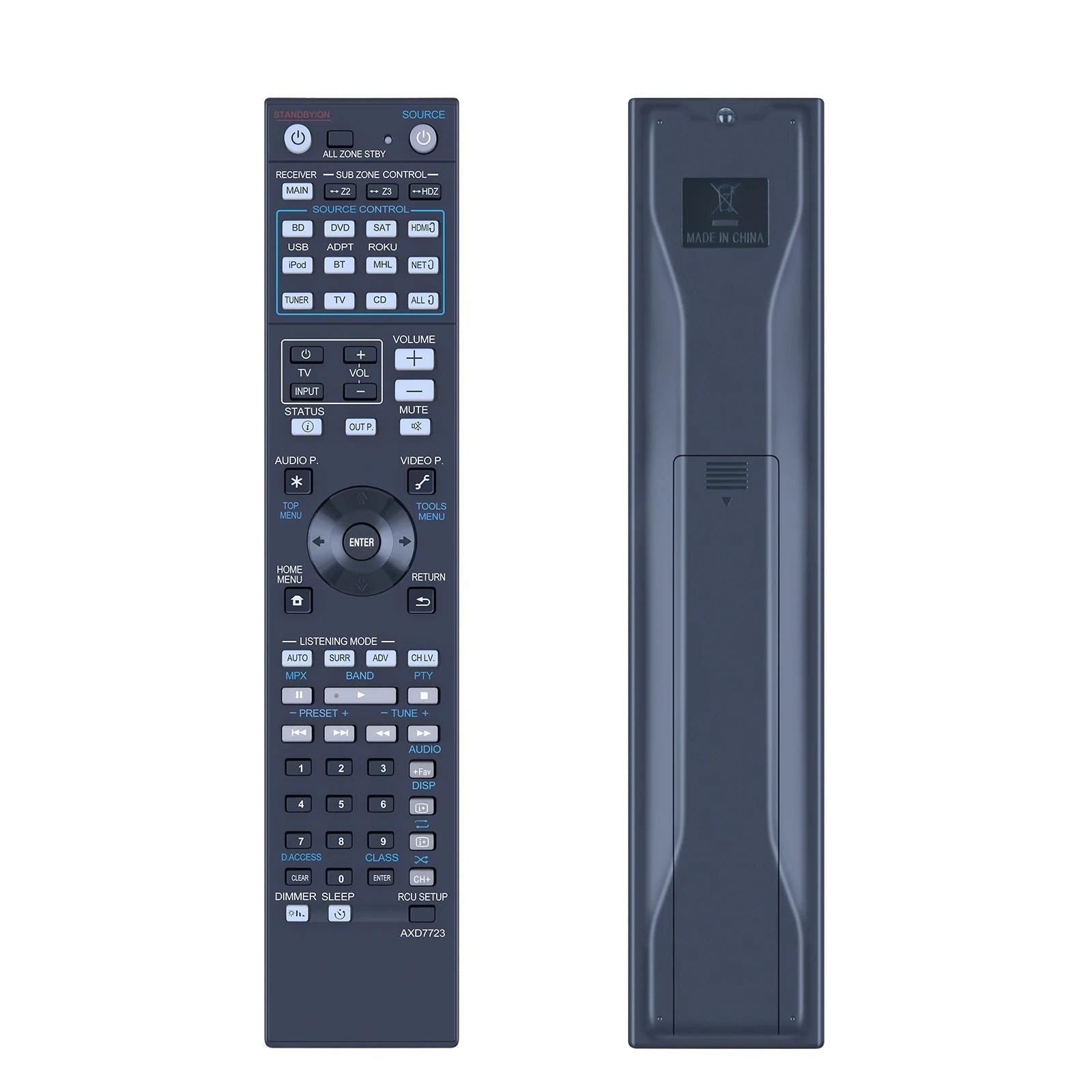 New Remote Control for Pioneer VSX-924 VSX-924-K VSX-924-S AXD7723 NEW PRODUCT