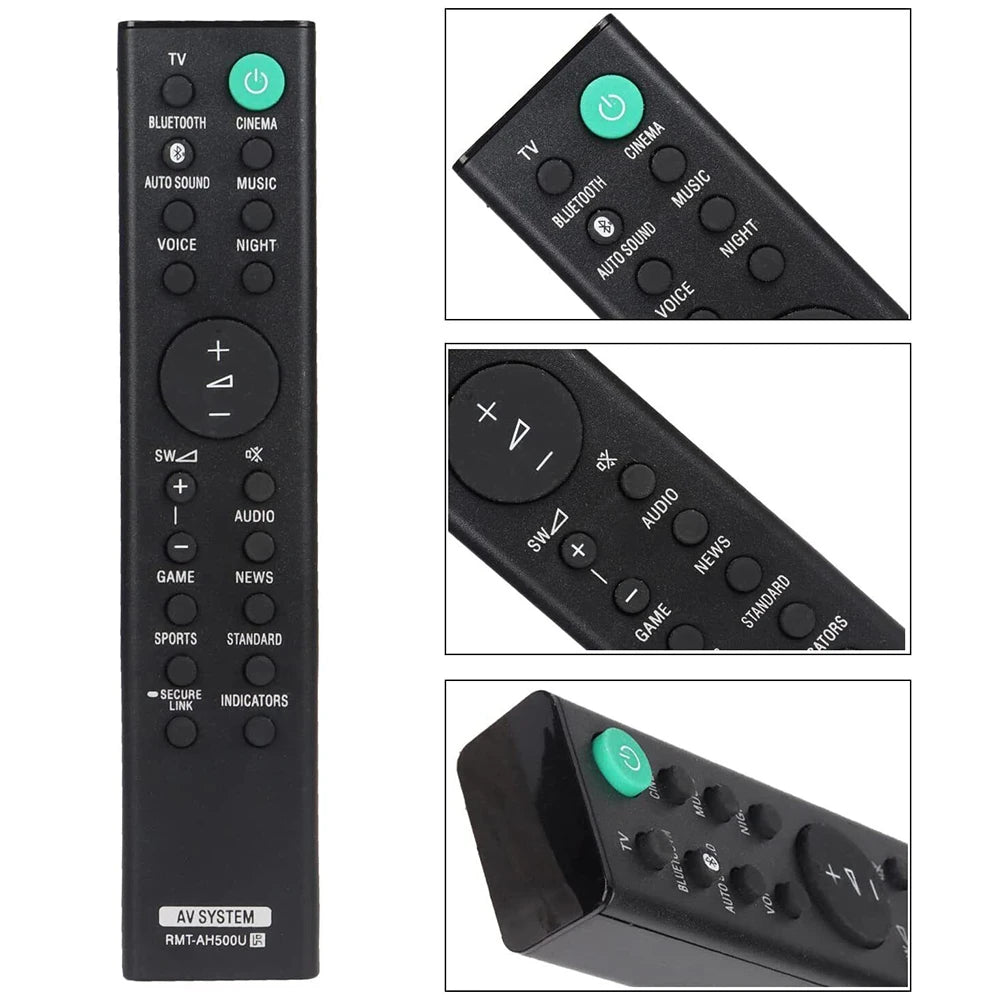 New RMT-AH500U Remote Control For Sony Sound Bar HT-S350 HT-SD35 SA-S350 SA-SD35 SA-WS350