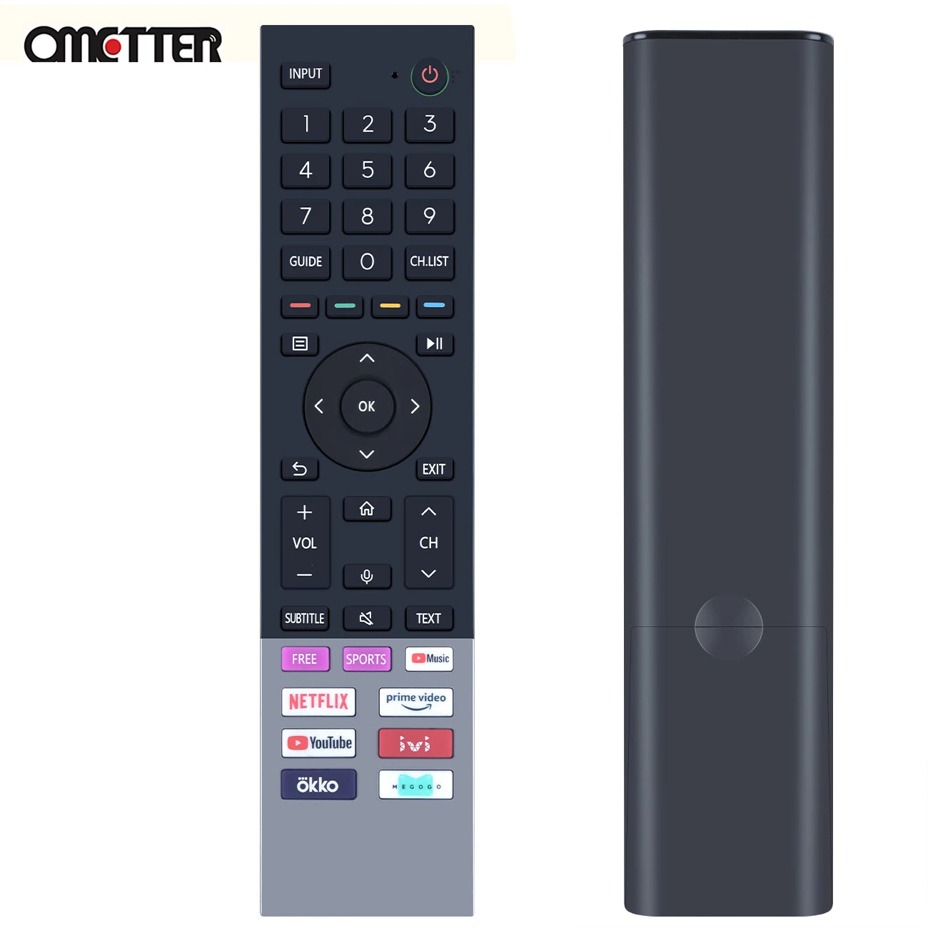 Voice Bluetooth Remote Control for Toshiba CT-95036 CT-95037 65C350KE 65M550KE 55C350KE 4K Ultra HD Smart LED Google Android TV