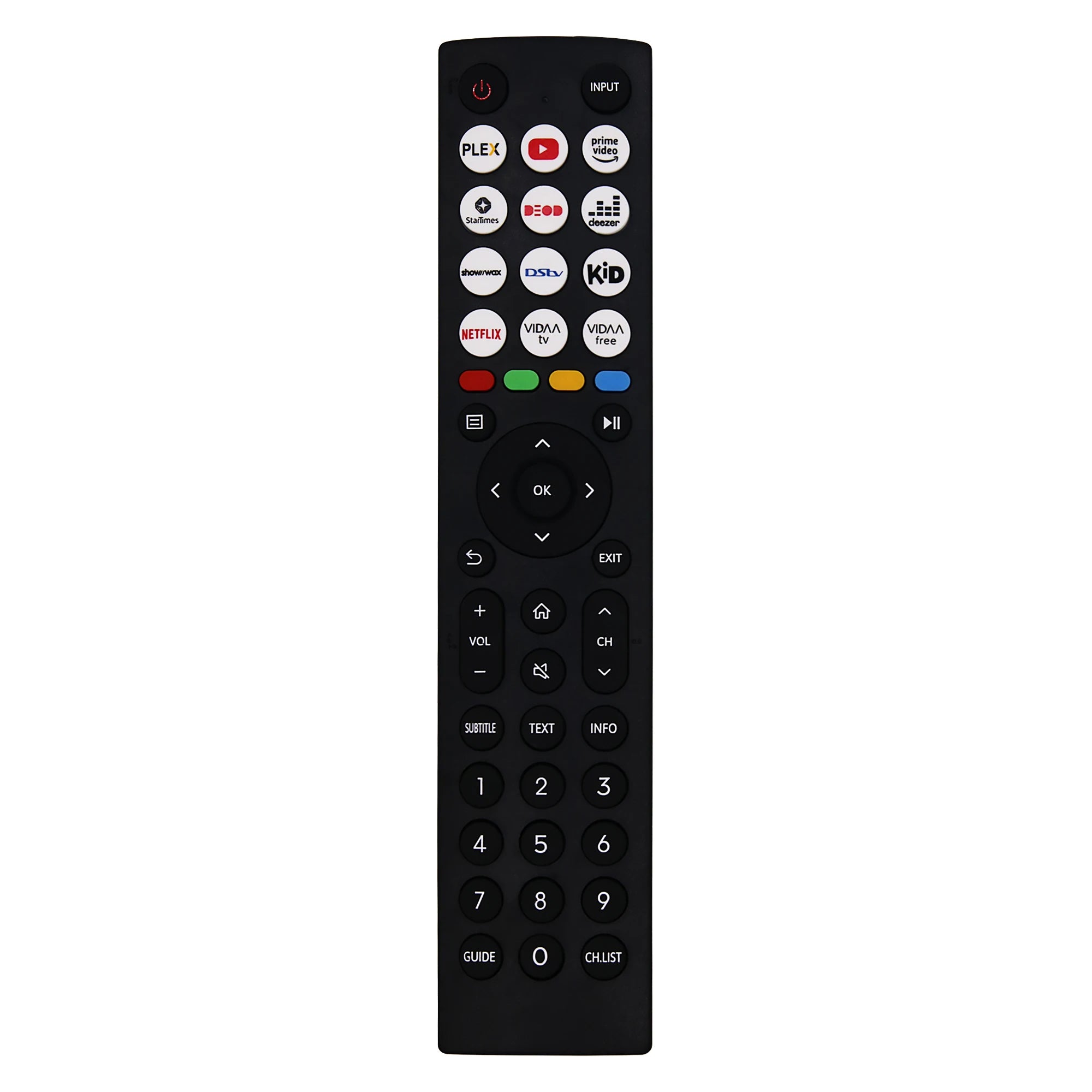 EN2J36H Replace Remote Control Compatible with Hisense 4K ULED LED LCD TV 65U7HQ 55U8HQ 55U8HAU 65U8HQ 75U8HAU 55E7HQ 65U8HAU 50