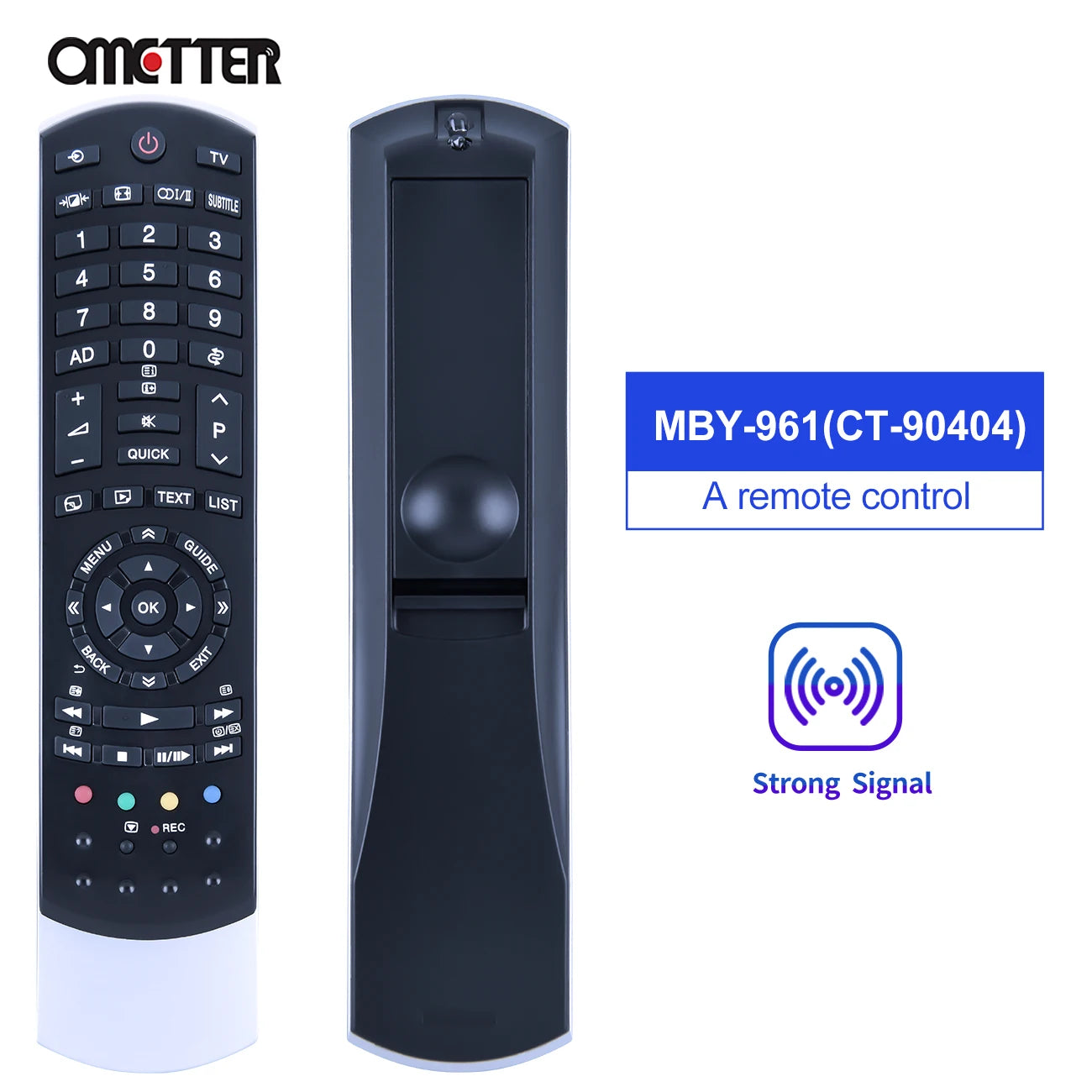 Toshiba Smart TV Remote Control CT-90366 CT-90404 CT-90405 CT-90368 CT-90369 CT-90395 CT-90408 90367 90388 32RL953 40TL938