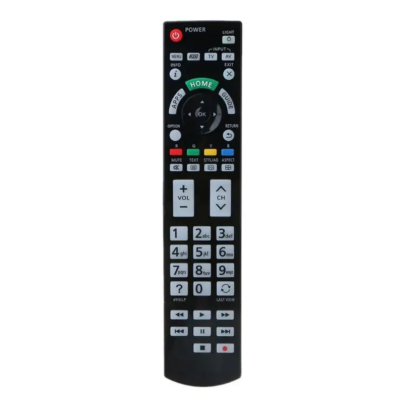 N2QAYB000936 Remote Control for Panasonic TV TX-P50STW50 TX-P50VT50E TX-P50VT50Y TX-P55ST50E TX-P55ST50Y TX-P55VT50E TX-P55VT50T