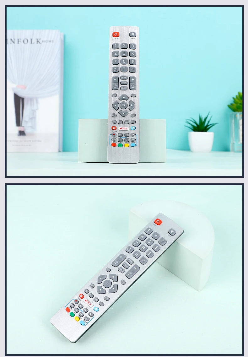 Remote Control SHWRMC0115 For Sharp Aquos Smart LED TV IR Controle With Netflix Youtube 3D Button Fernbedienung