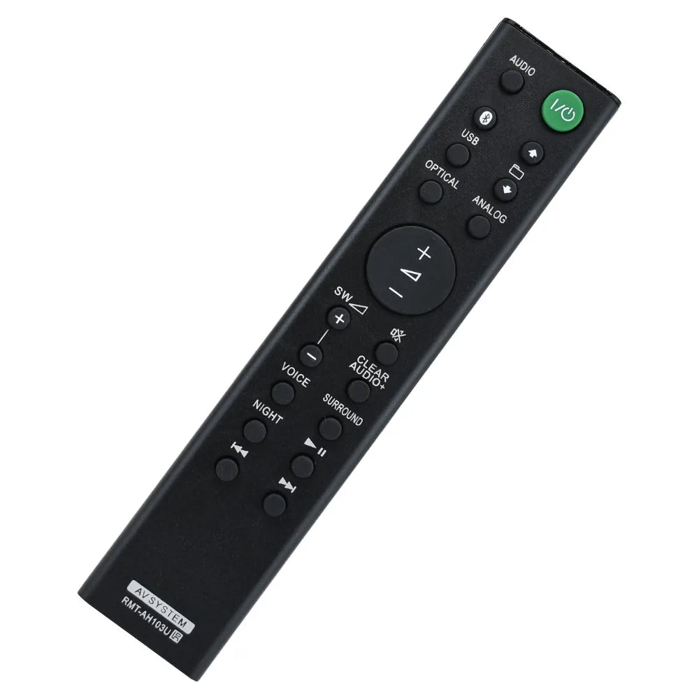 New RMT-AH103U For Sony Sound Bar AV System Remote Control HT-CT80 HT-CT80BT SA-CT80 SS-WCT80