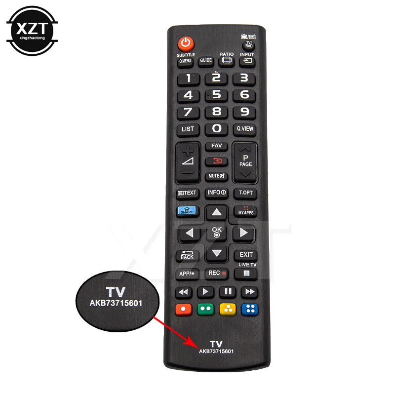 Replacement Remote Control for LG Smart LED/LCD TVs - Compatible with Model AKB73715601 (55LA690V)