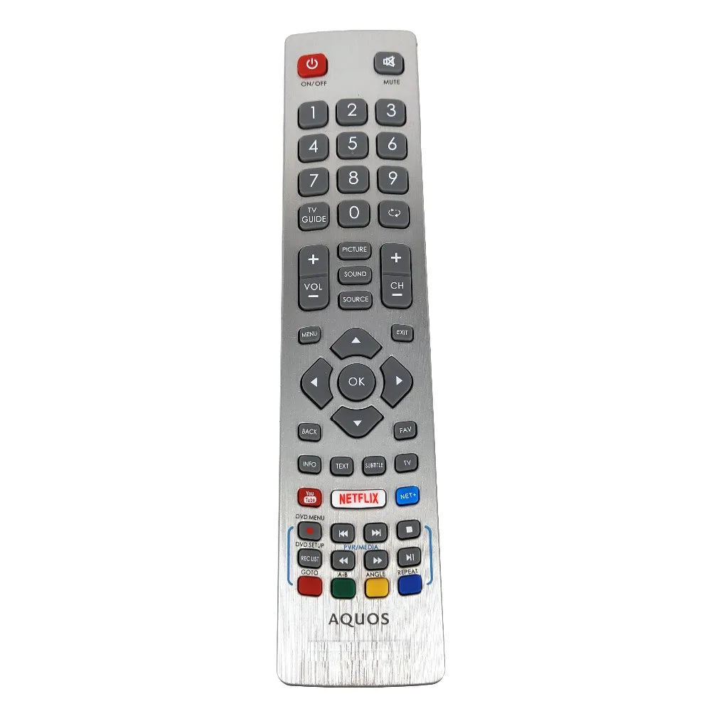 Replacement TV Remote SHWRMC0115 For Sharp Aquos Smart LED TV IR Controle with Netflix Youtube 3D Button Fernbedienung