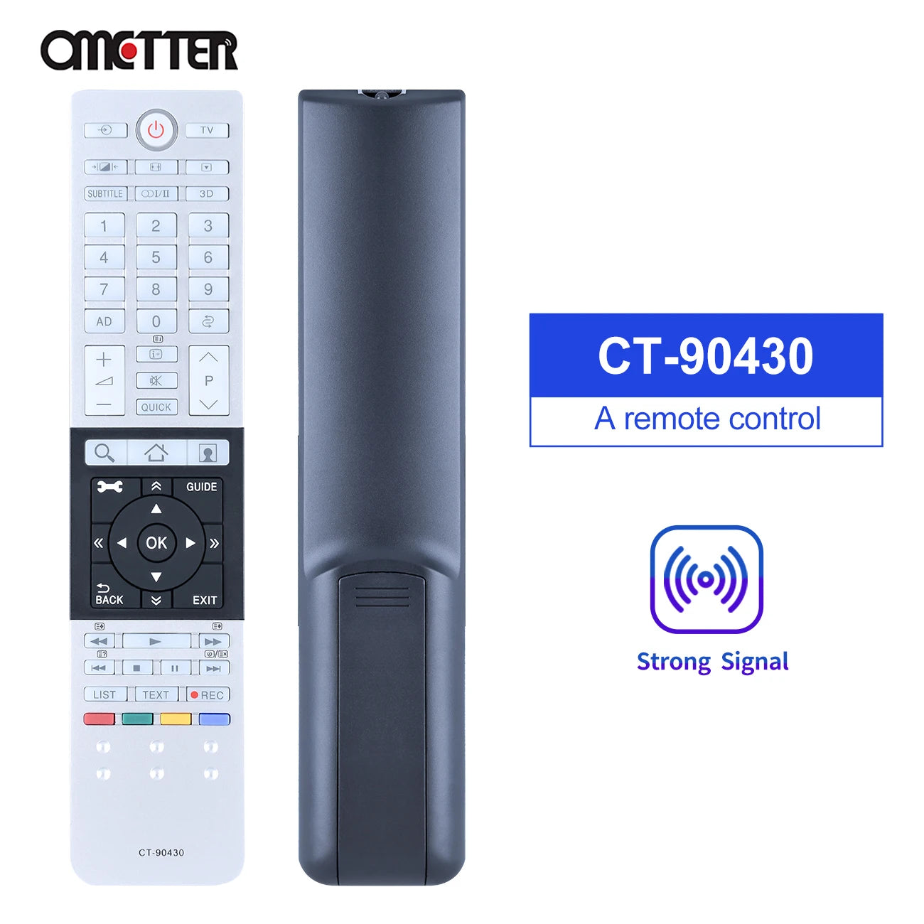 Toshiba TV Remote Control Ultra HD 4K CT-90427 CT-90428 CT 90326 CT-90430 CT-90444 CT-90429