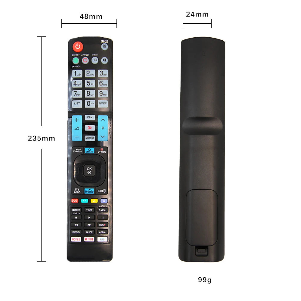 Universal Remote Control LCD TV Remote Control AKB73756565 IR Remote for TV Projector HiFi Remote Control 19LV2500, 22LK330