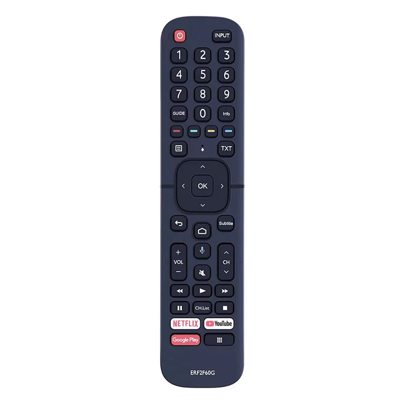 ERF2F60G remote control compatible with Hisense 32A56E 40A56E 50H8F 65A6501EU  HU100L5 50H78G 55H78G