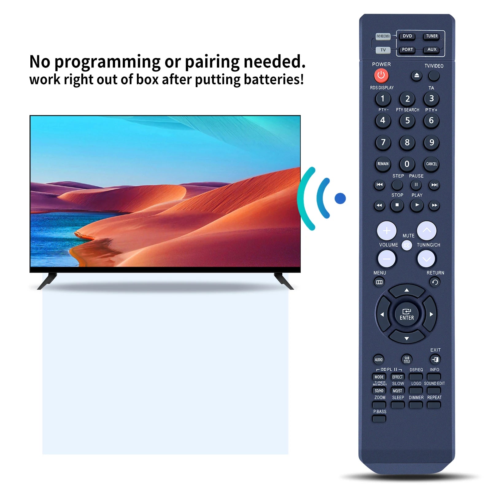 Remote Control For Samsung DVD Home Theater System HT-TX715K HT-TX715T HT-X715 HT-X715T AH59-01907B 01907C HT-TWZ312T HT-TWZ315