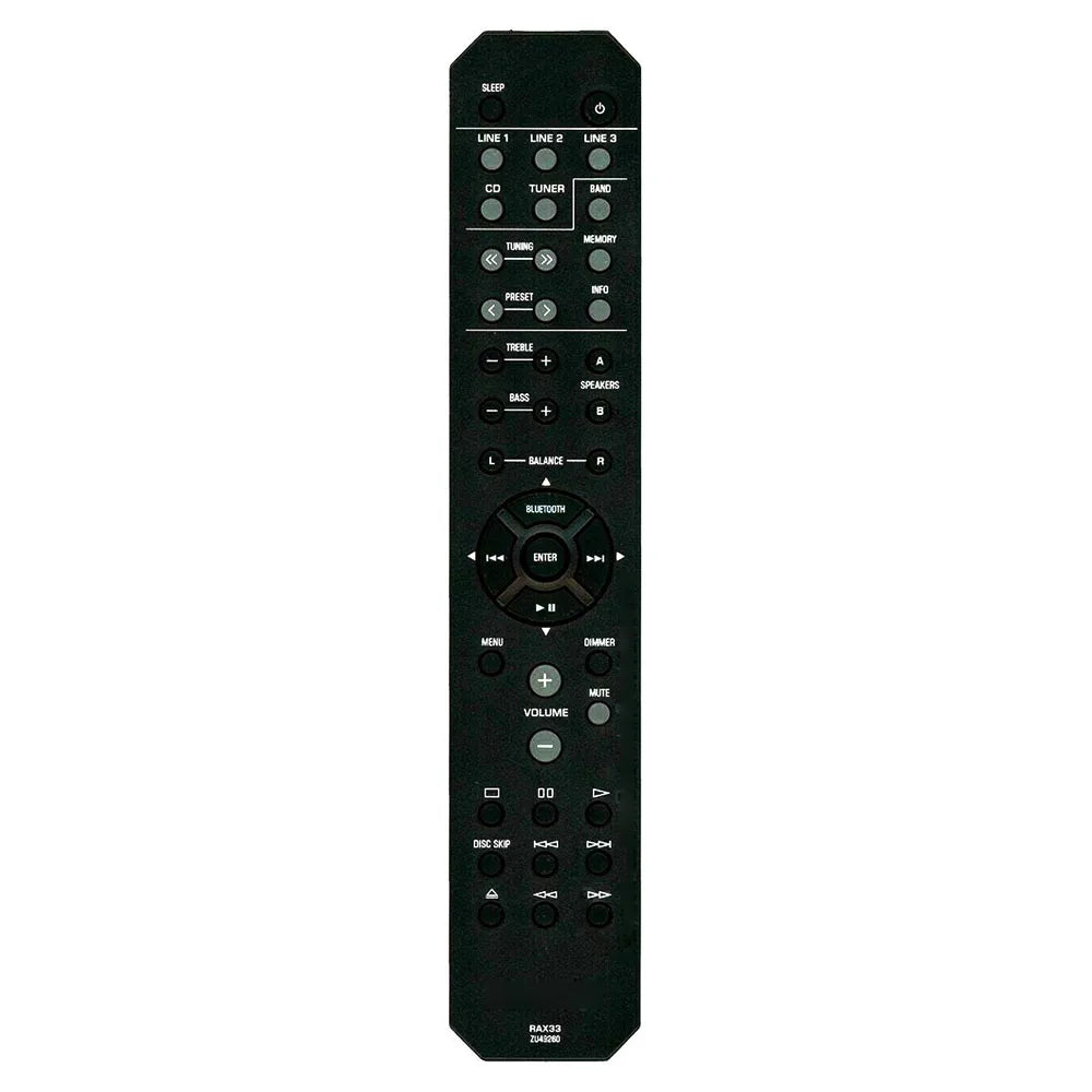 RAX33 Remote Control For Yamaha Audio/Video RAX33 ZU492600 R-S202 Network Natural Sound Stereo Receiver R-S202D RAS13