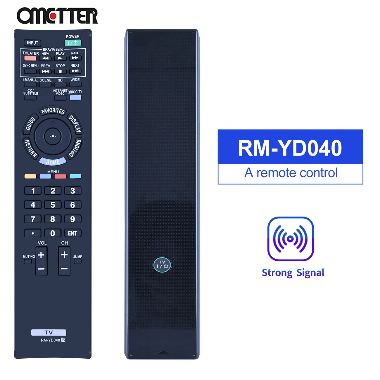 RM-YD040 for Sony TV Remote Control KDL-46HX800 KDL-40HX800 KDL-55HX800 KDL55HX729 KDL65HX729 KDL32EX500