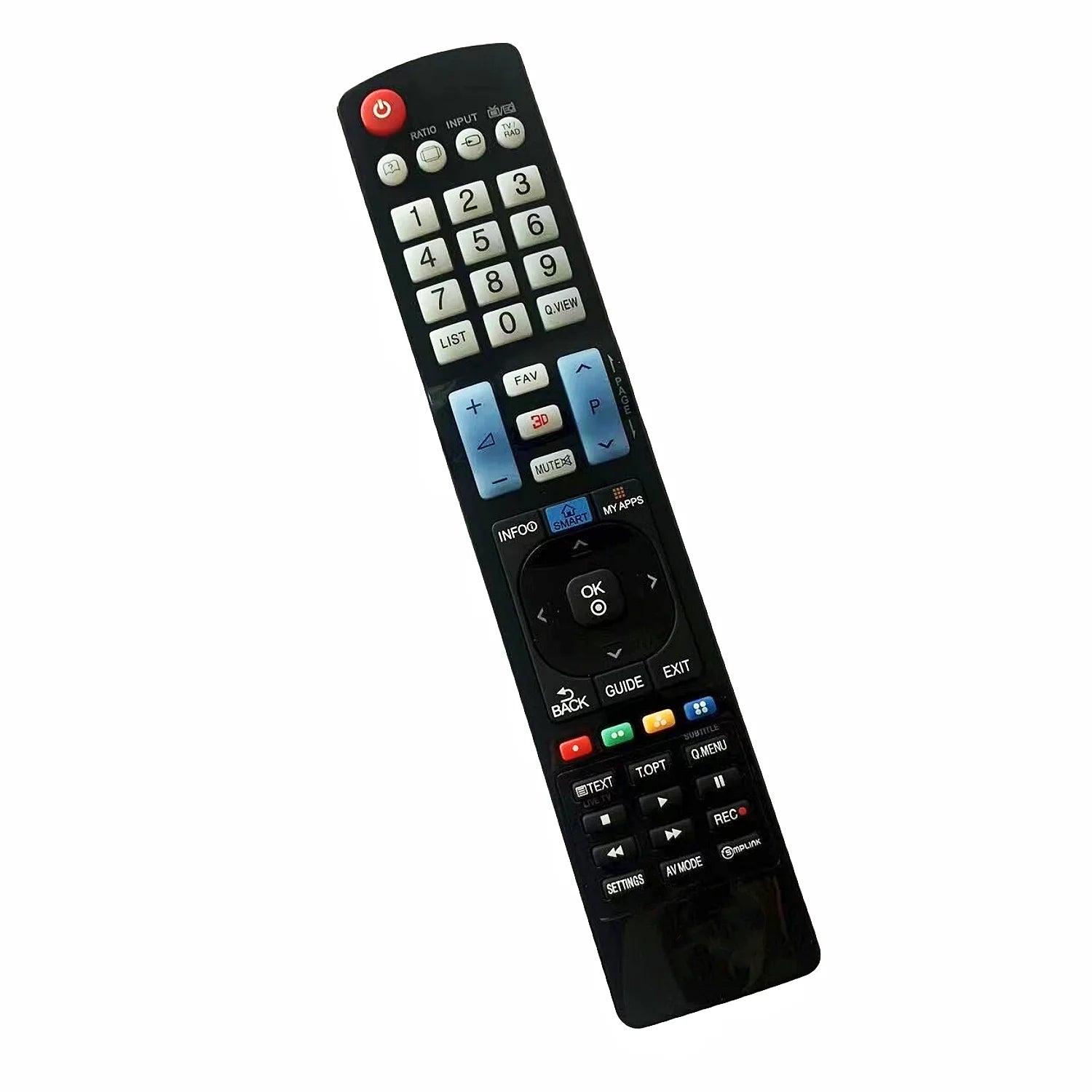 Universal Remote Control Replacement for LG Smart LED HDTV - Compatible with Models: 42LV4400-UA, 47LH55-UA, 47GA6400-UD, 55UH6030, 58UH6300, 65UH7650, 75UH8500